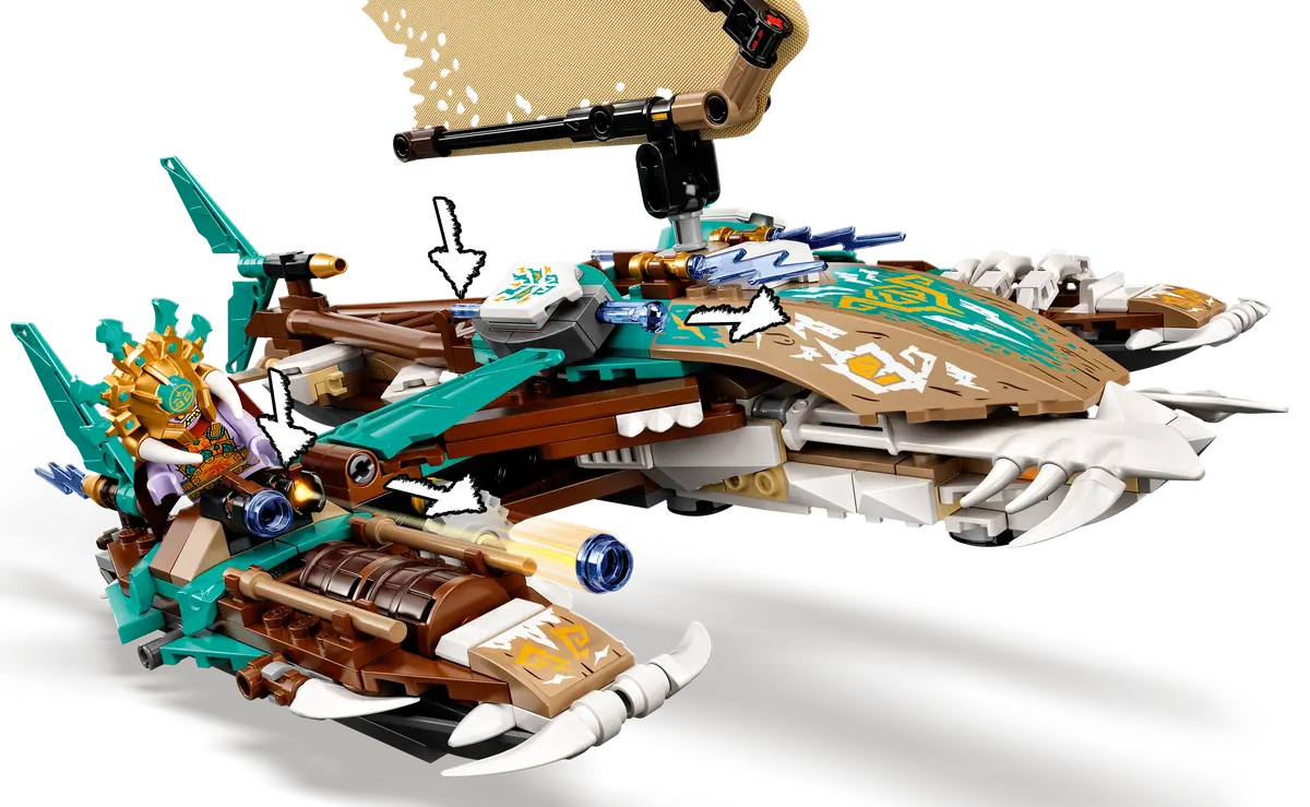 LEGO Ninjago 71748 Catamaran Sea Battle