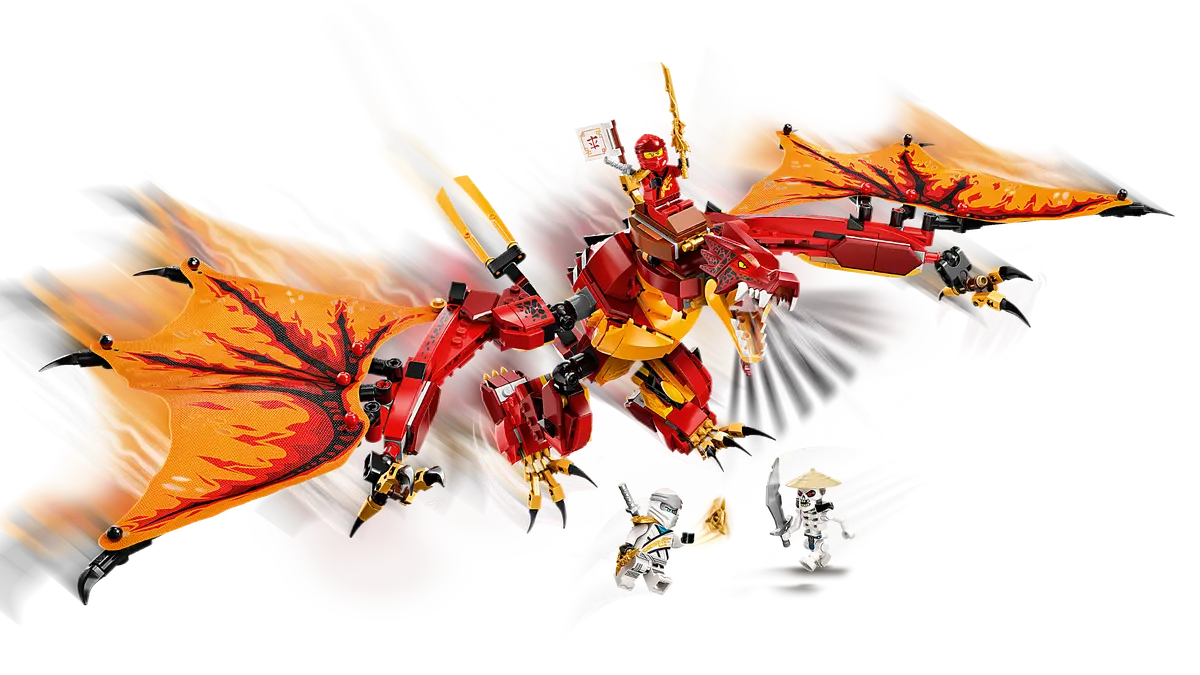 LEGO Ninjago 71753 Fire Dragon Attack