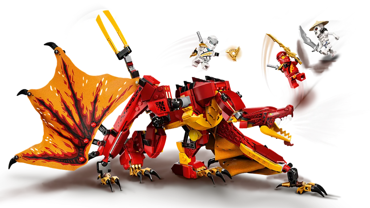 LEGO Ninjago 71753 Fire Dragon Attack