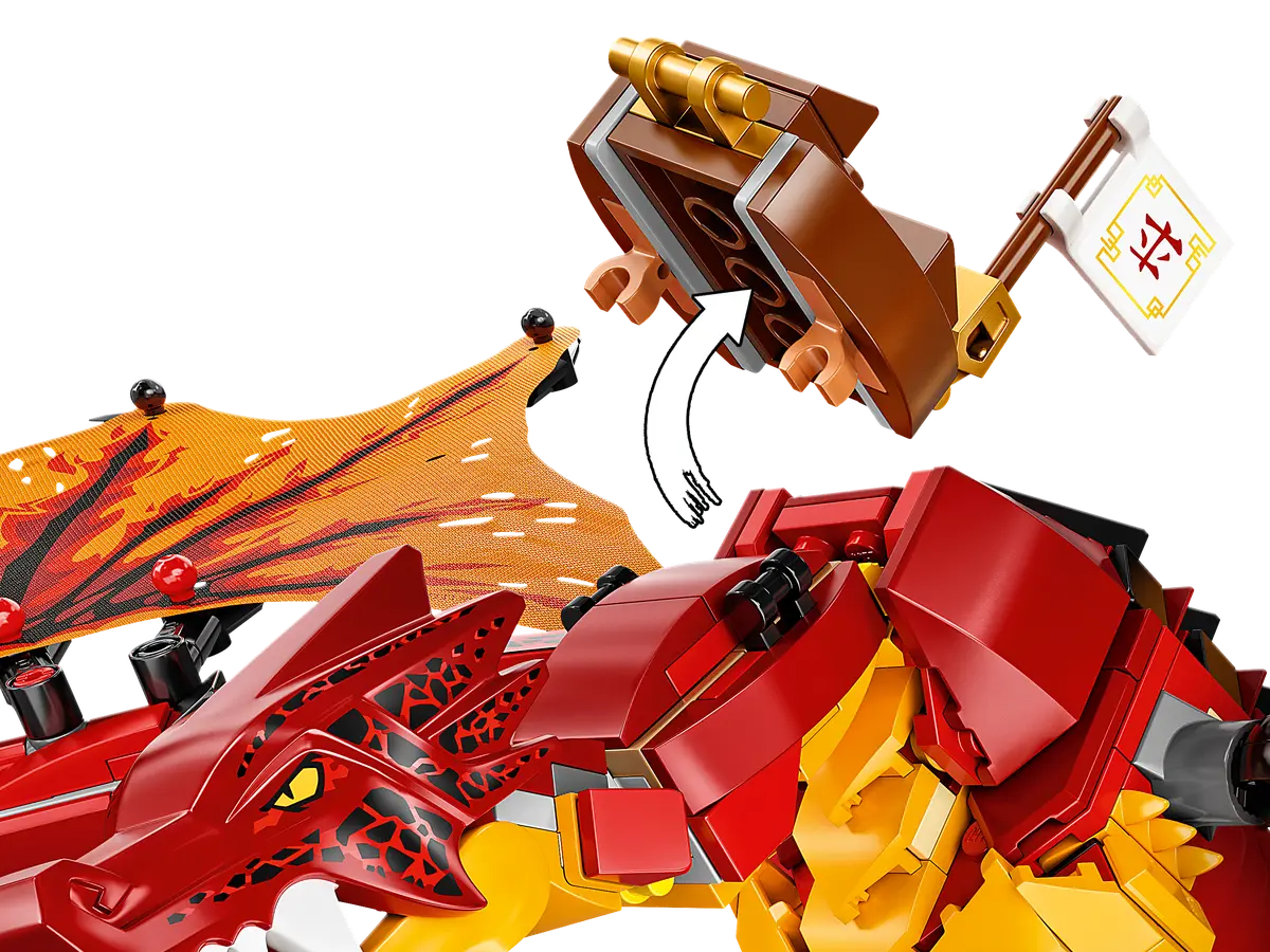 LEGO Ninjago 71753 Fire Dragon Attack