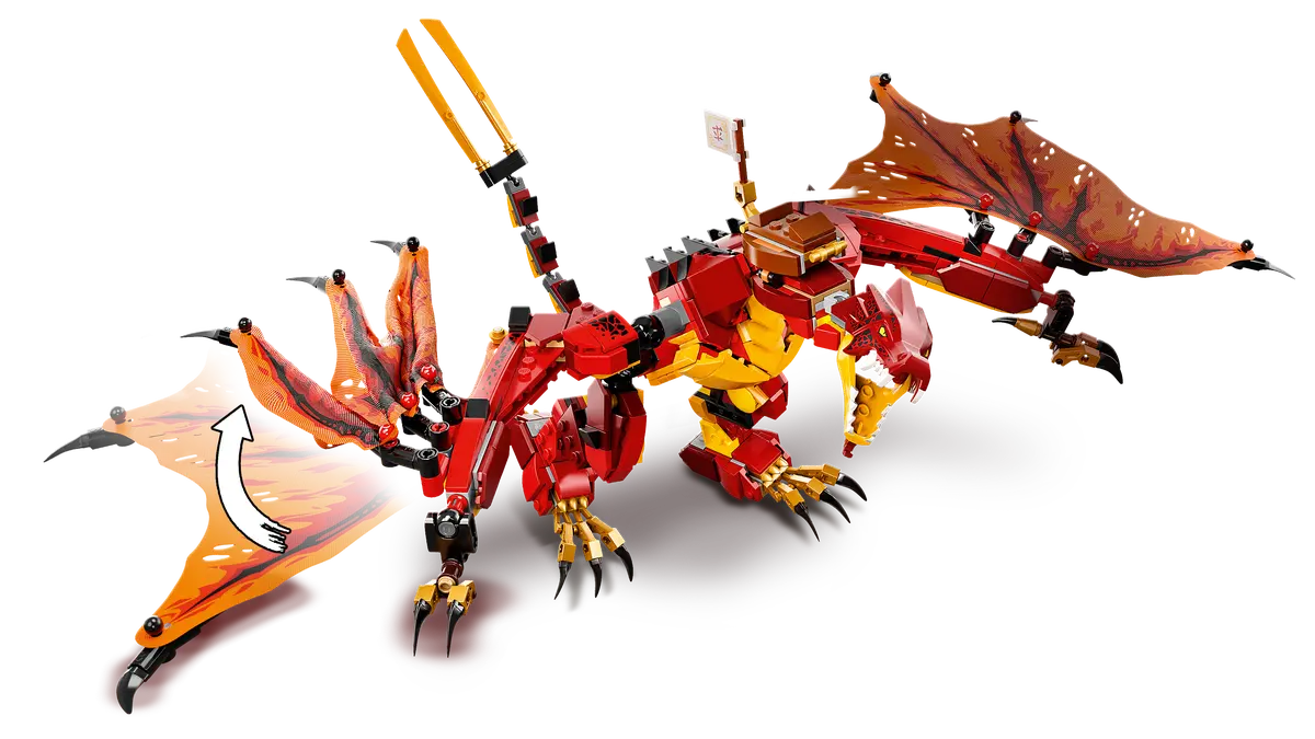 LEGO Ninjago 71753 Fire Dragon Attack