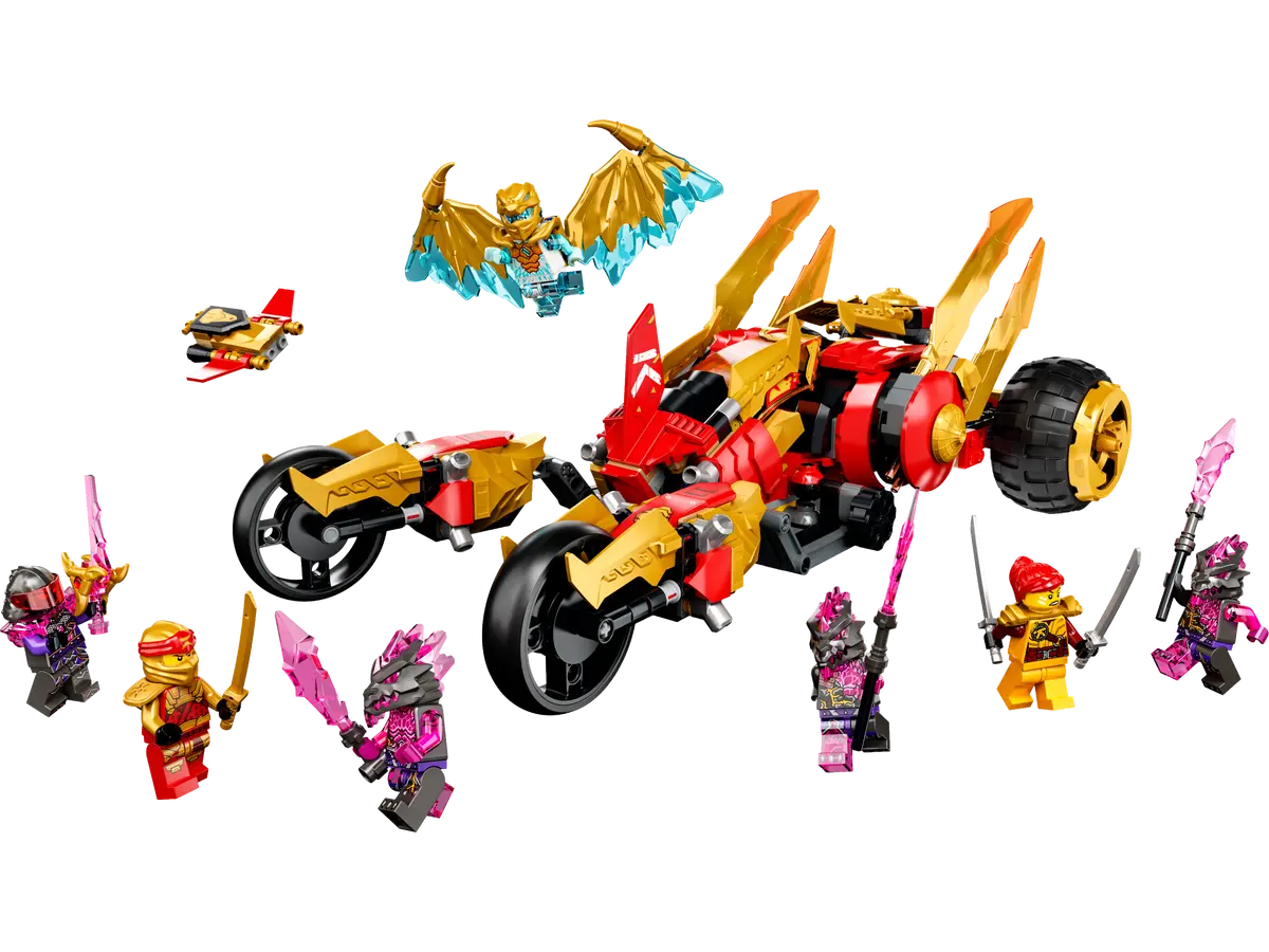 LEGO Ninjago 71773 Kai's Golden Dragon Raider