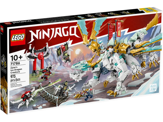 LEGO Ninjago 71786 Zane's Ice Dragon Creature