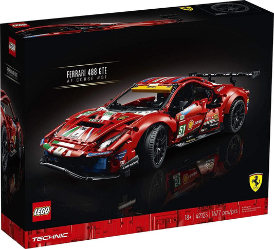 LEGO Technic 42125 Ferrari 488 GTE "AF Corse #51"