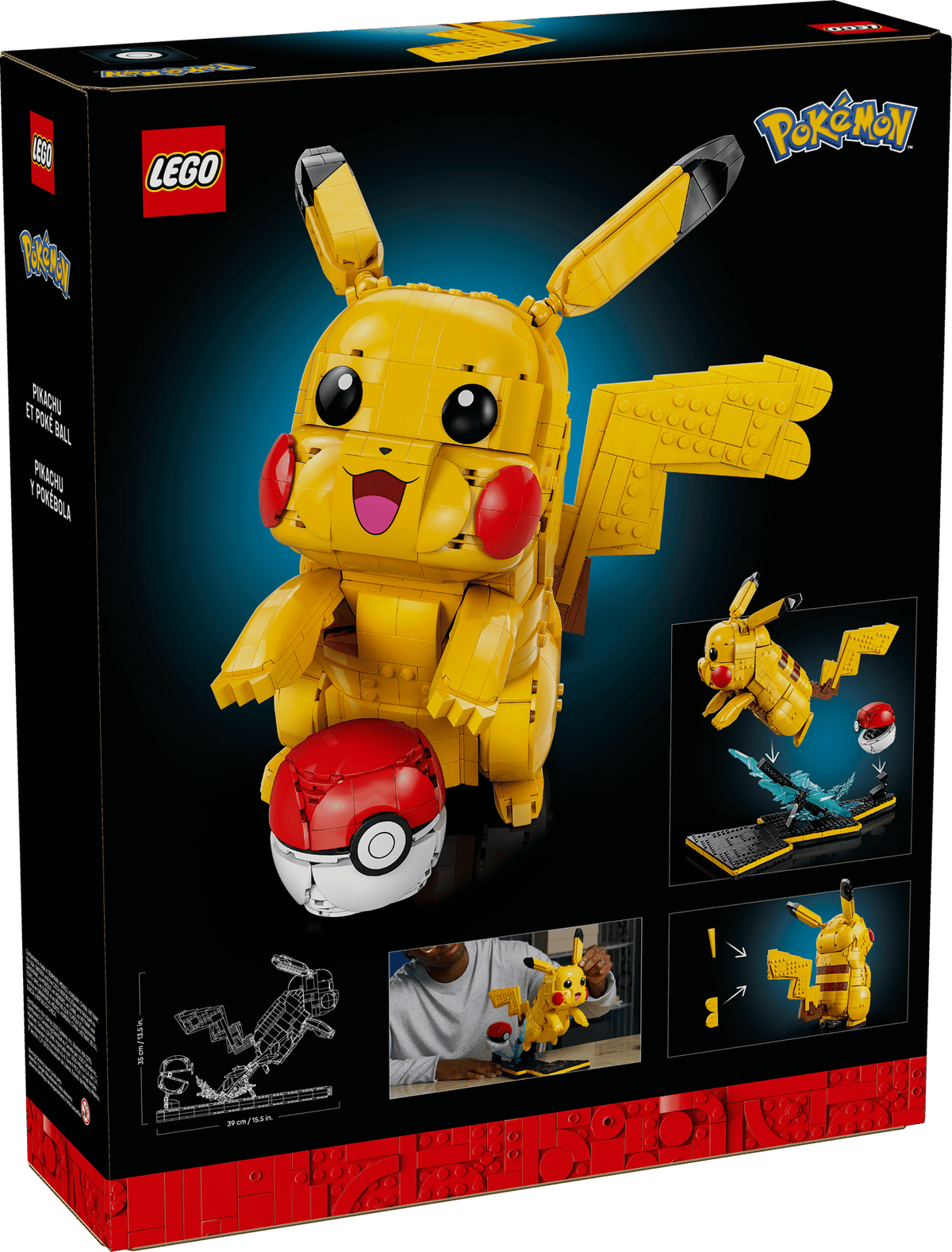 LEGO Pokémon 72152 Pikachu and Poké Ball
