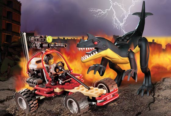 LEGO Dino Attack 7474 Urban Avenger vs. Raptor