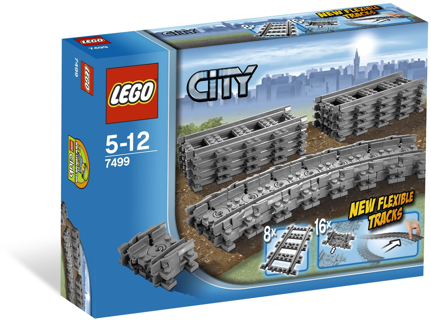 LEGO City 7499 Flexible Tracks