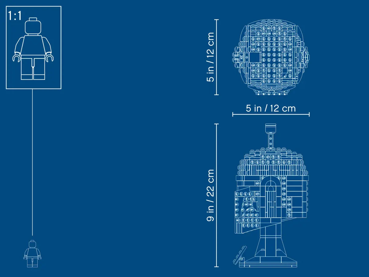 LEGO Star Wars 75277 Boba Fett Helmet