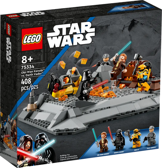 LEGO Star Wars 75334 OBI-Wan Kenobi vs. Darth Vader