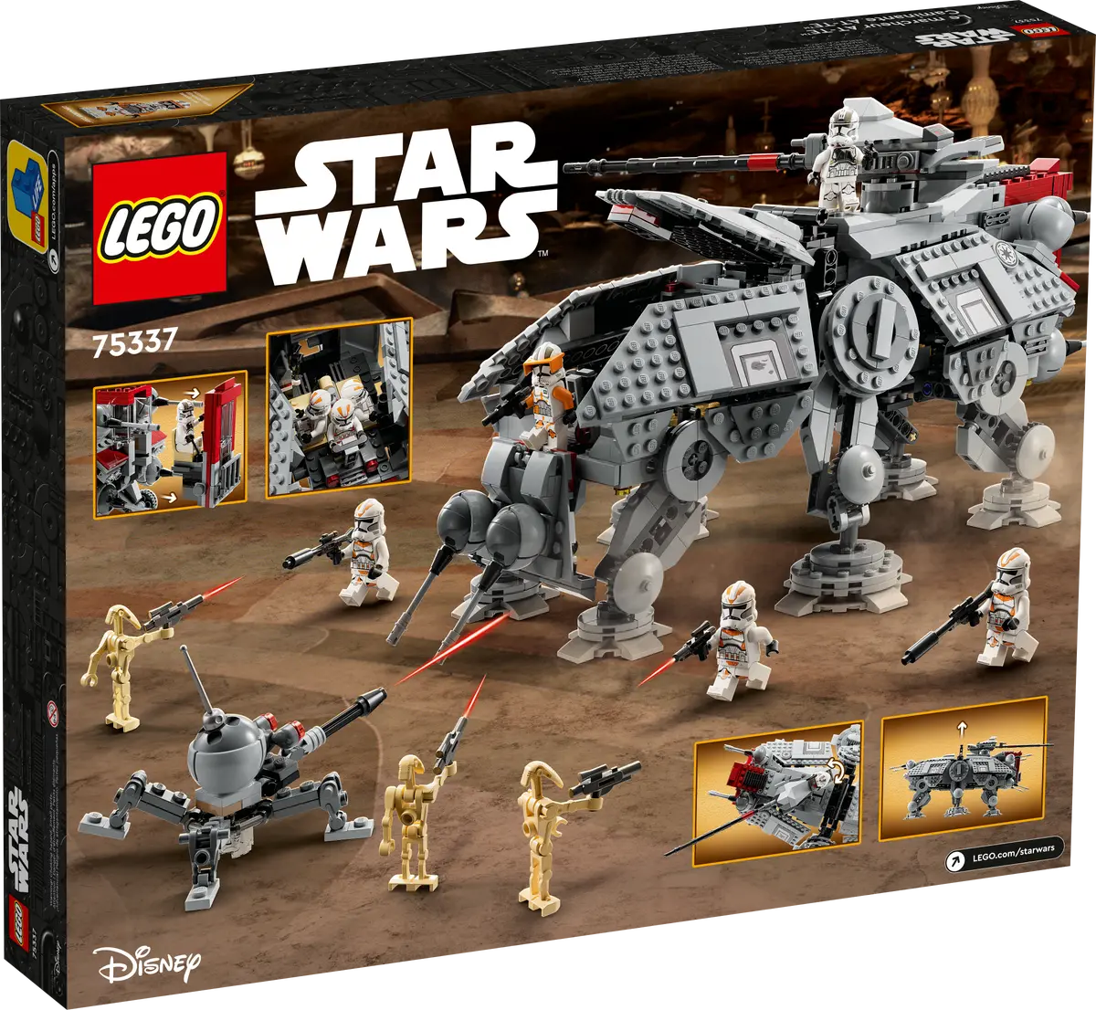 LEGO Star Wars 75337 AT-TE Walker