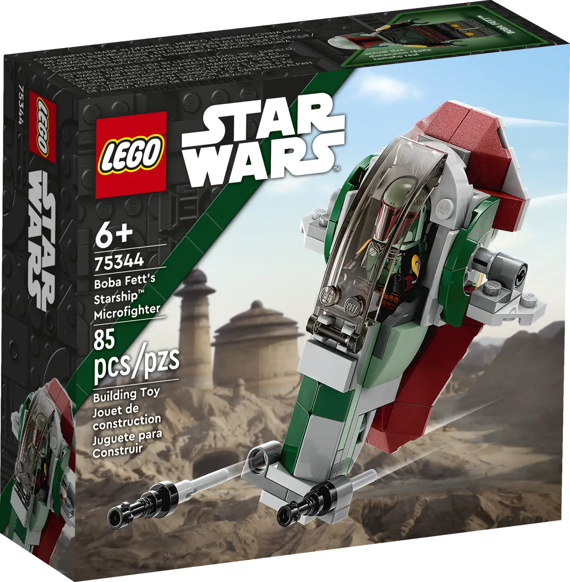 LEGO Star Wars 75344 Boba Fett's Starship Microfighter