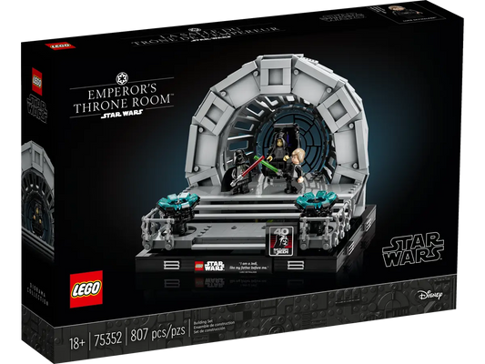 LEGO Star Wars 75352 Emperor's Throne Room™ Diorama
