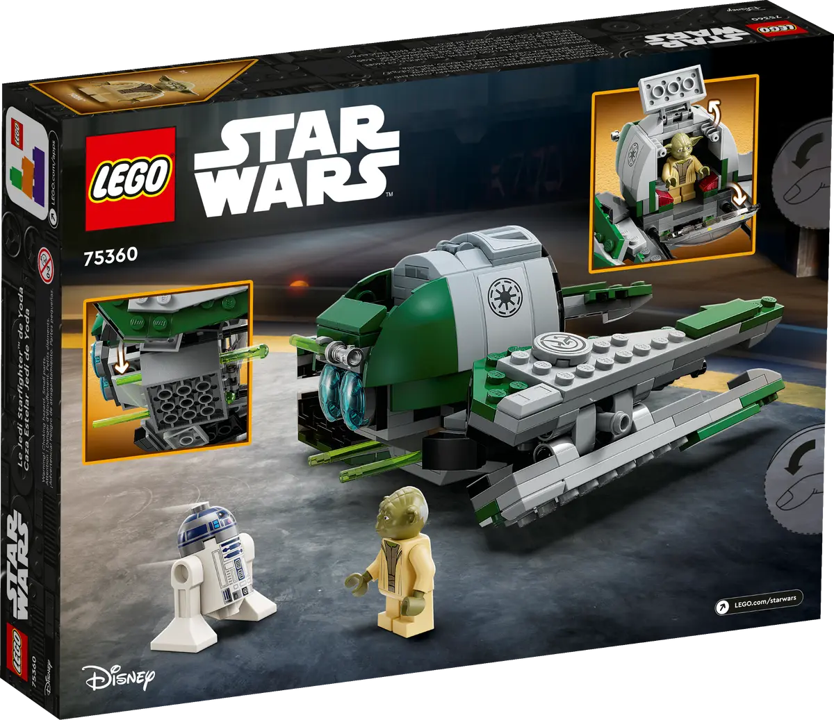 LEGO Star Wars 75360 Yoda's Jedi Starfighter