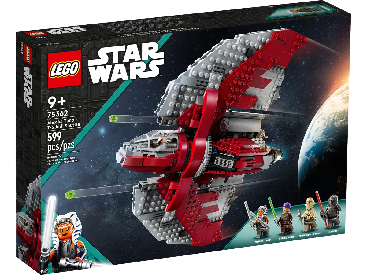 LEGO Star Wars 75362 Ahsoka Tano's T-6 Jedi Shuttle