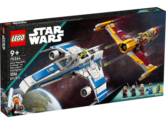 LEGO Star Wars 75364 New Republic E-Wing vs. Shin Hati's Starfighter