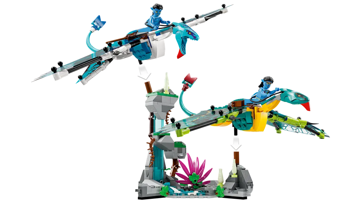 LEGO Avatar 75572 Jake & Neytiri's First Banshee Flight