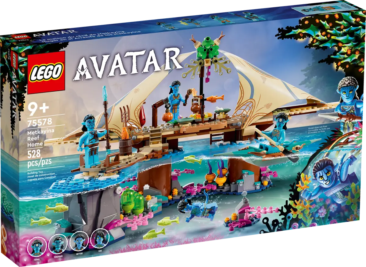 منزل LEGO Avatar 75578 Metkayina Reef