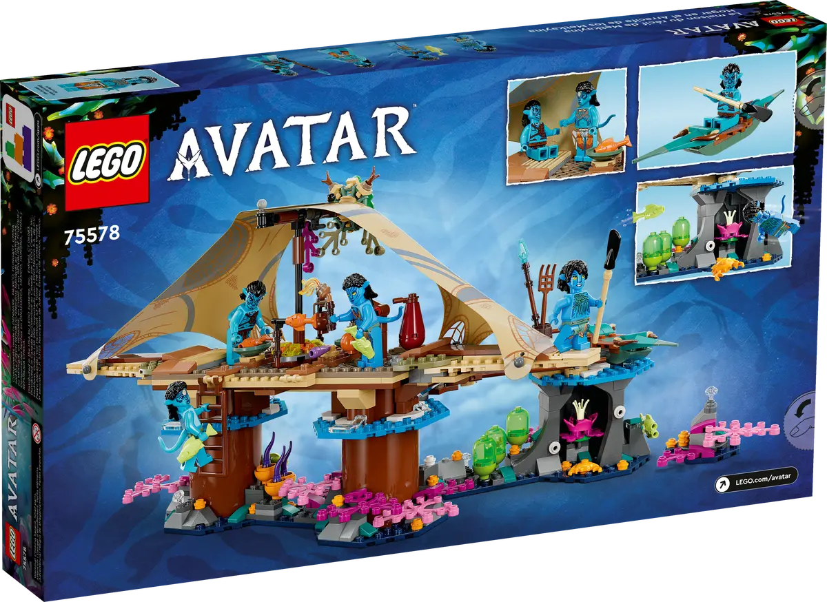 منزل LEGO Avatar 75578 Metkayina Reef