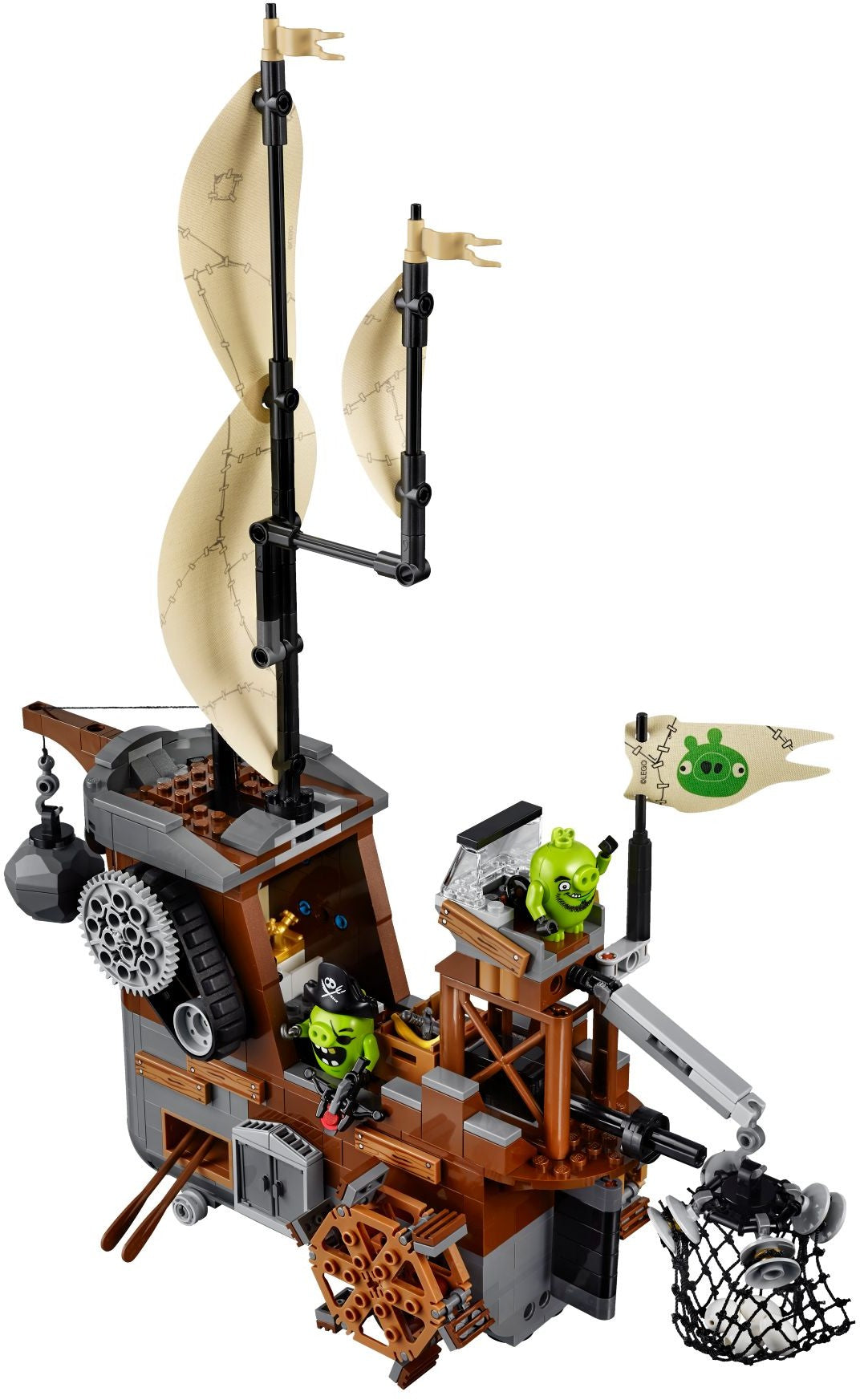 LEGO The Angry Birds Movie 75825 Piggy Pirate Ship