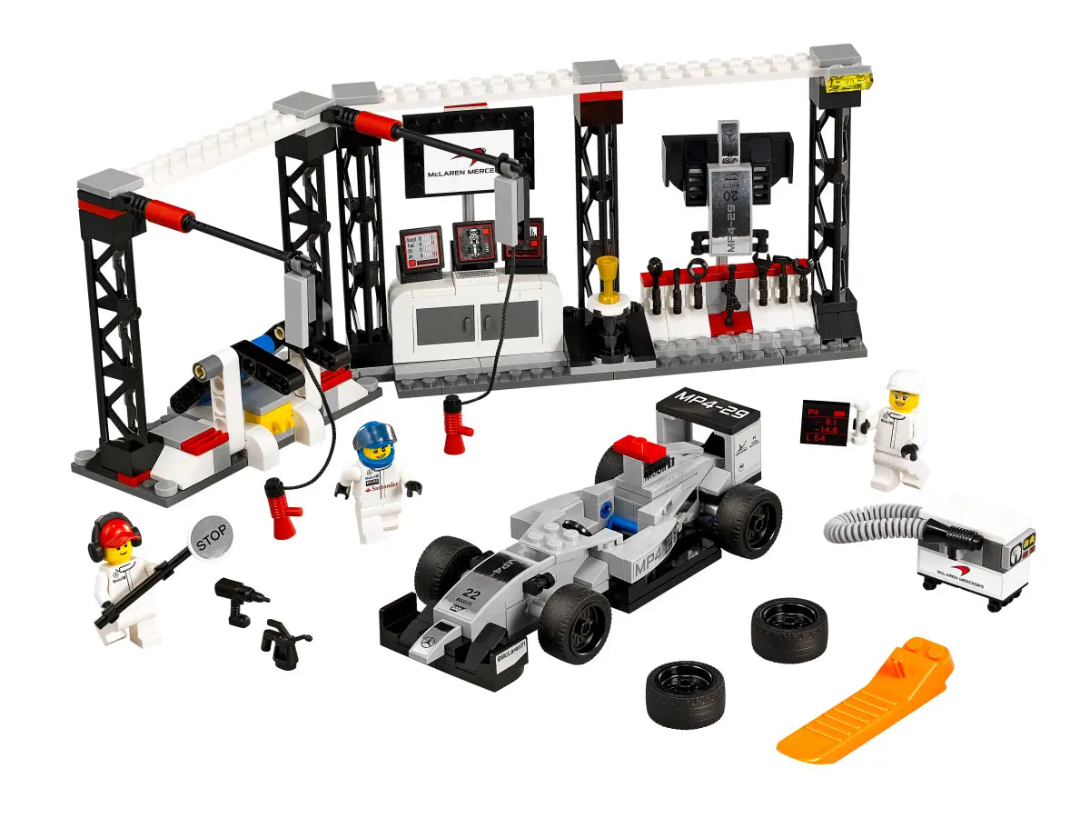 LEGO Speedchampions 75911 McLaren Pit Mercedes Stop