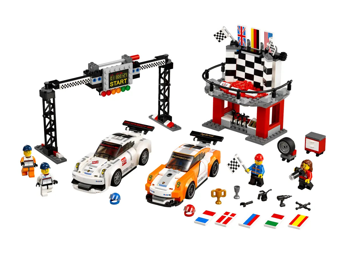 LEGO Speedchampions 75912 Porsche 911 GT Finish Line