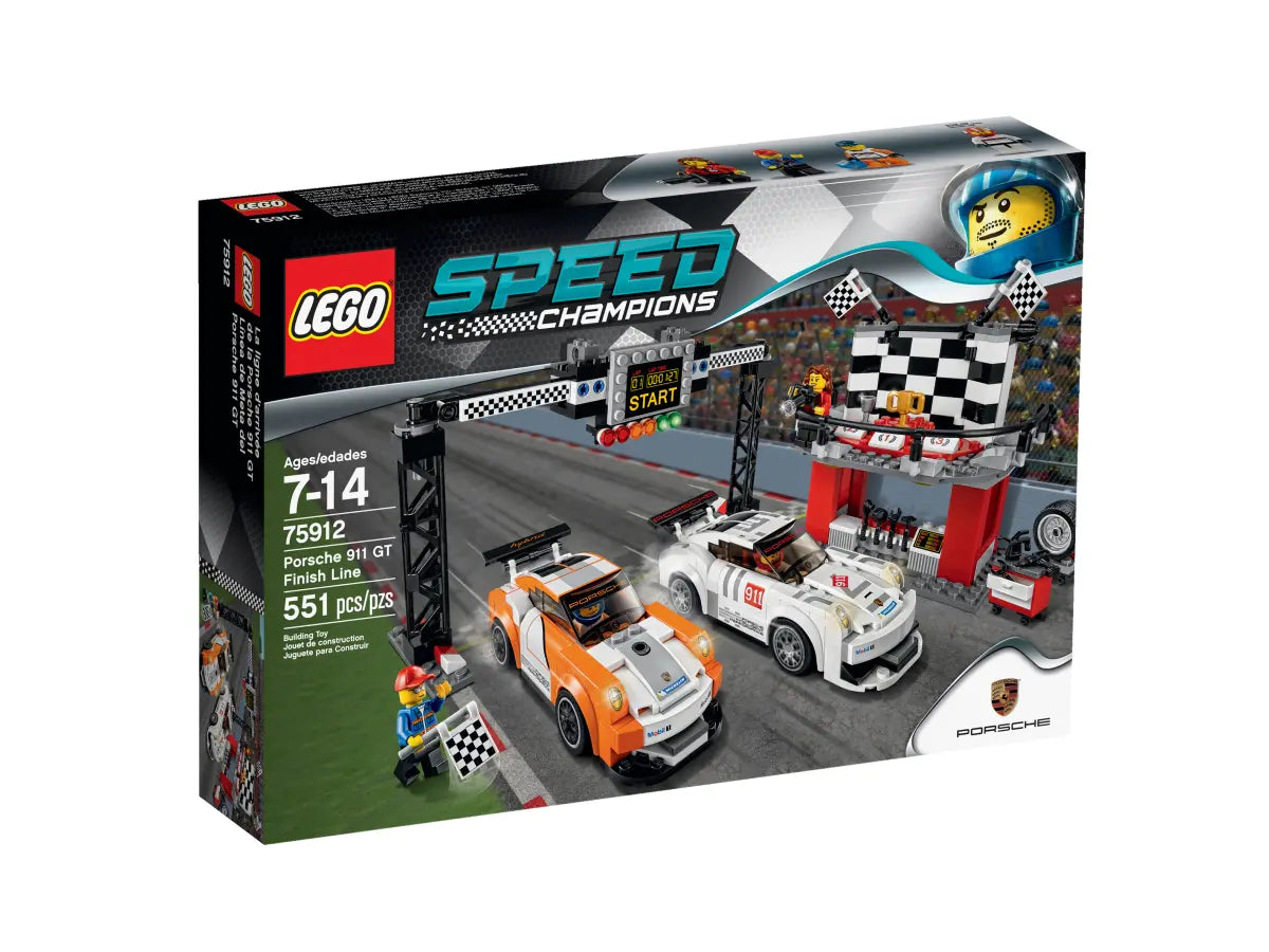 LEGO Speedchampions 75912 Porsche 911 GT Finish Line