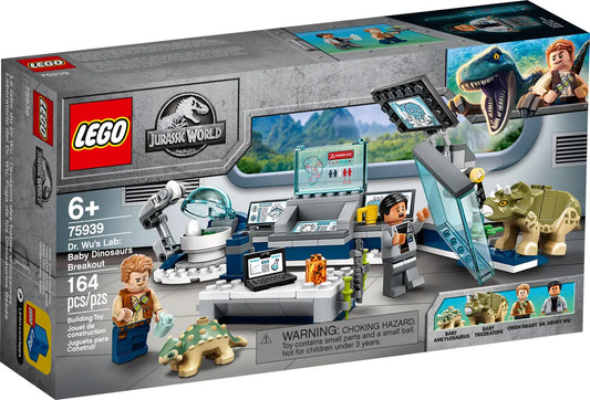 LEGO Jurassic World 75939 Dr. Wu's Lab: Baby Dinosaurs Breakout