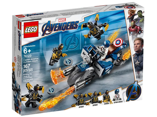 LEGO Marvel 76123 Captain America: Outriders Attack