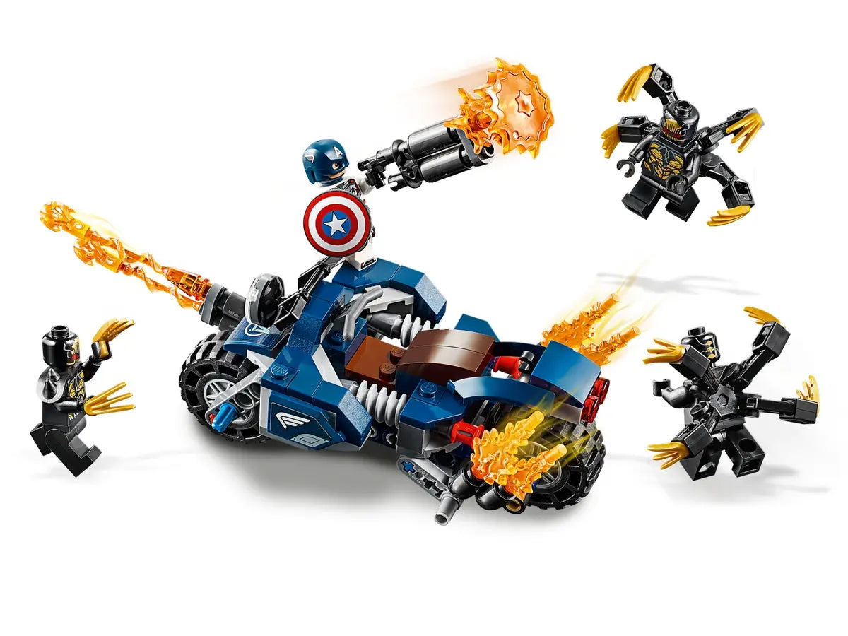 LEGO Marvel 76123 Captain America: Outriders Attack