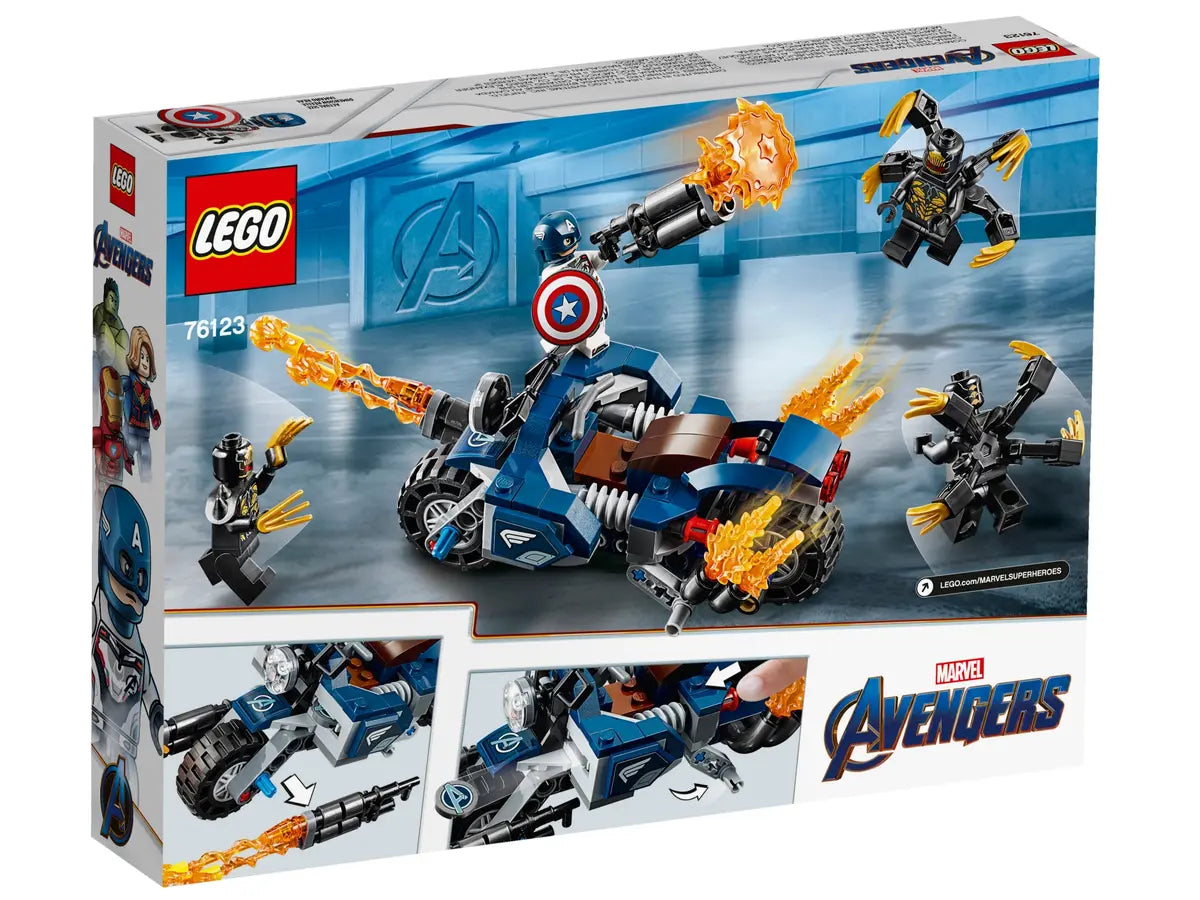 LEGO Marvel 76123 Captain America: Outriders Attack