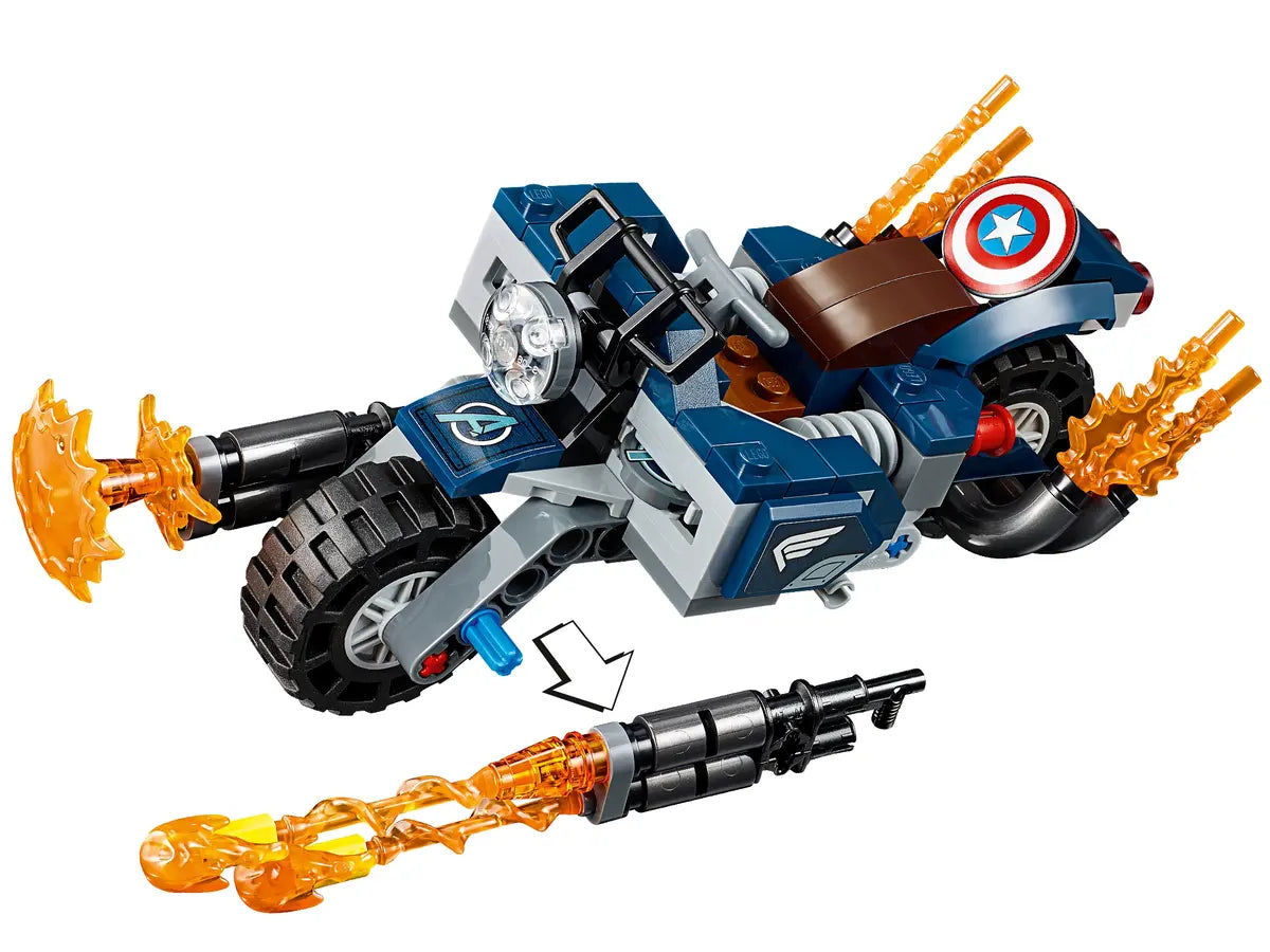 LEGO Marvel 76123 Captain America: Outriders Attack