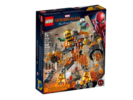 LEGO Marvel Spiderman 76128 Molten Man Battle