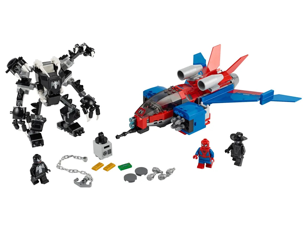 LEGO Marvel Super Heroes 76150 Spider-Jet vs Venom Mech