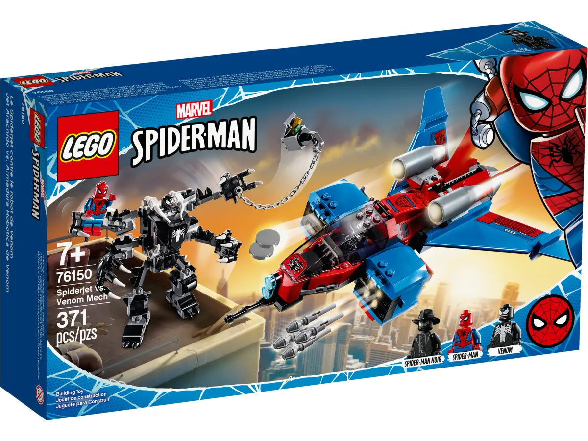 LEGO Marvel Super Heroes 76150 Spider-Jet vs Venom Mech