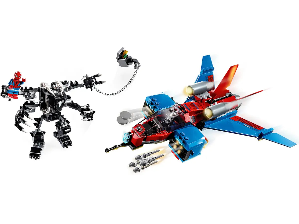 LEGO Marvel Super Heroes 76150 Spider-Jet vs Venom Mech