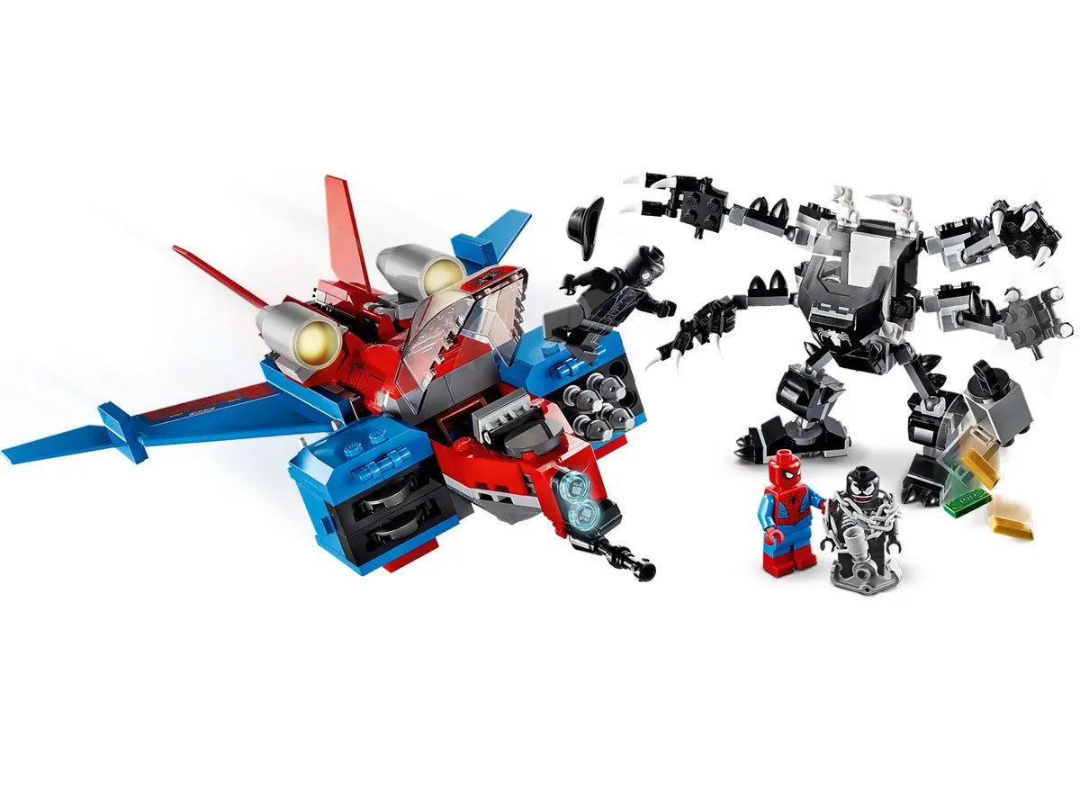 LEGO Marvel Super Heroes 76150 Spider-Jet vs Venom Mech