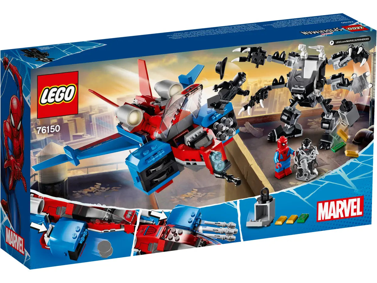 LEGO Marvel Super Heroes 76150 Spider-Jet vs Venom Mech