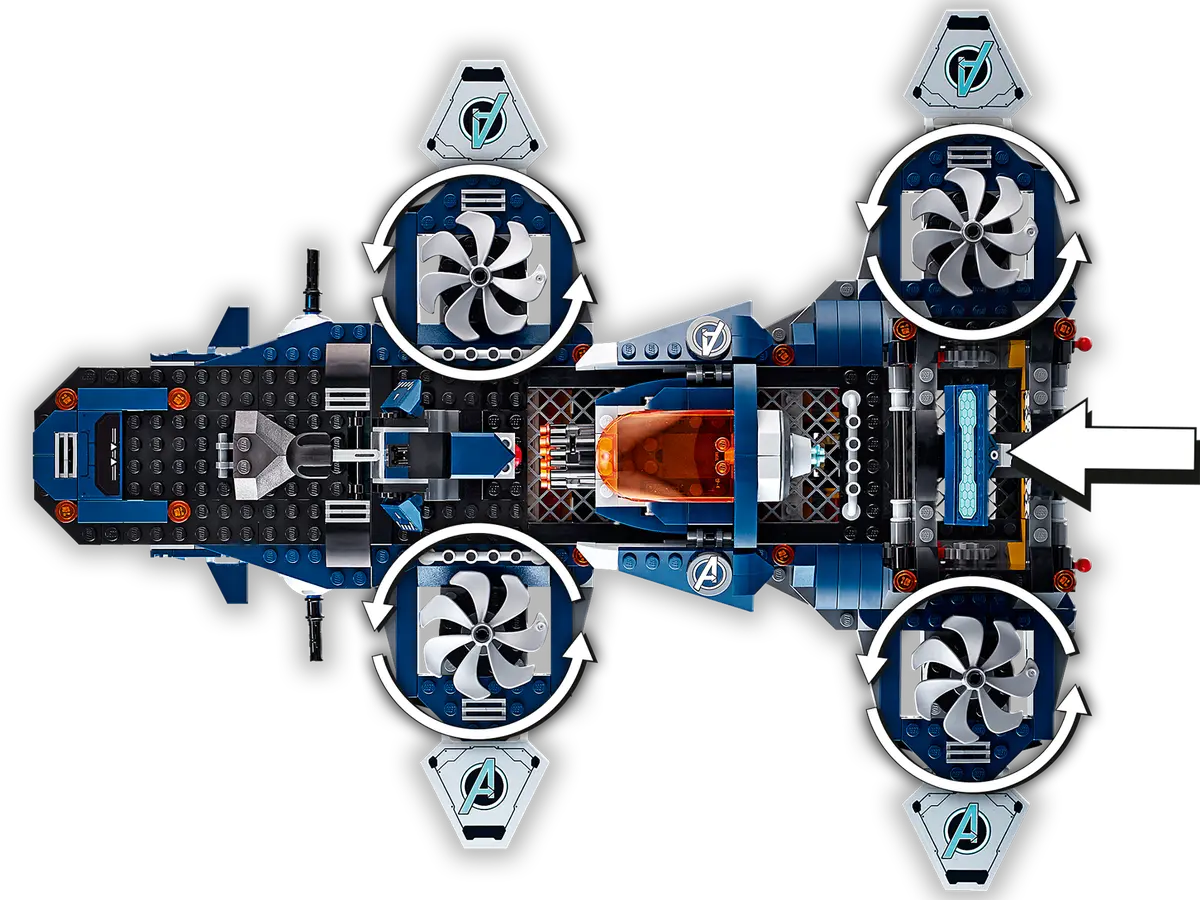 LEGO Marvel 76153 Avengers Helicarrier