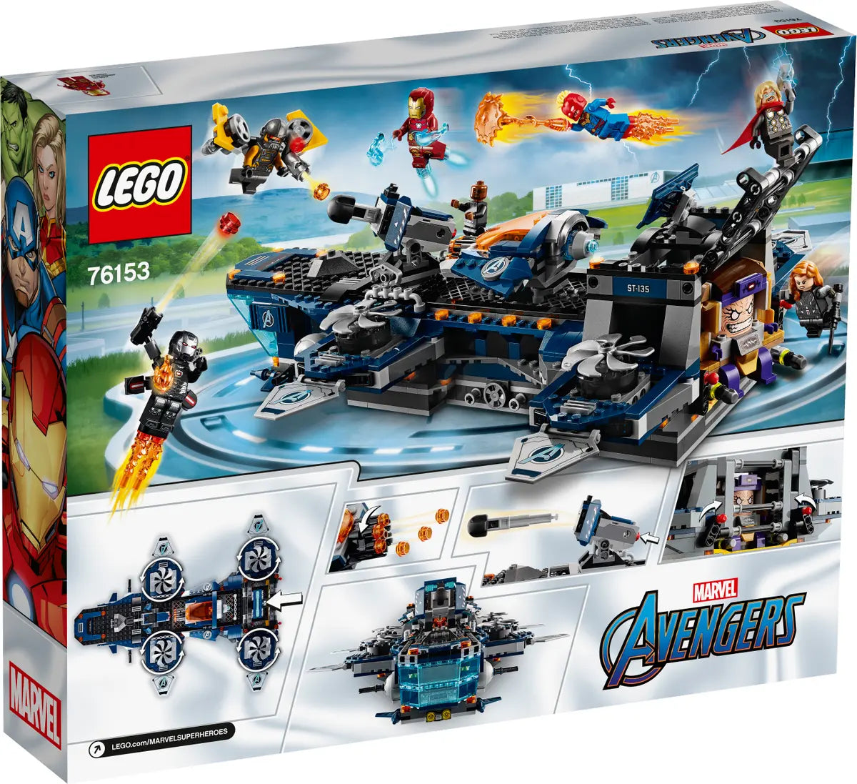 LEGO Marvel 76153 Avengers Helicarrier