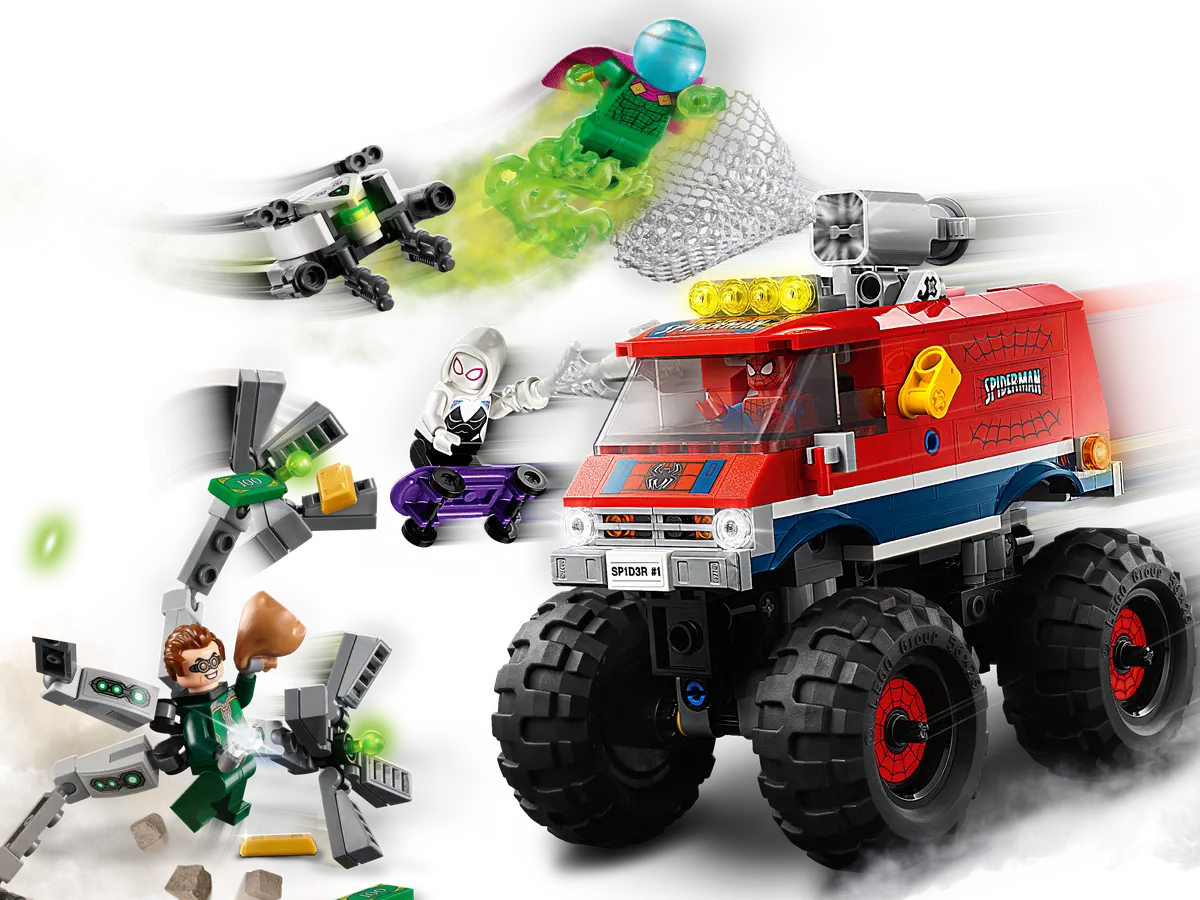 LEGO Marvel Spider-Man 76174 Spider-Man's Monster Truck vs. Mysterio