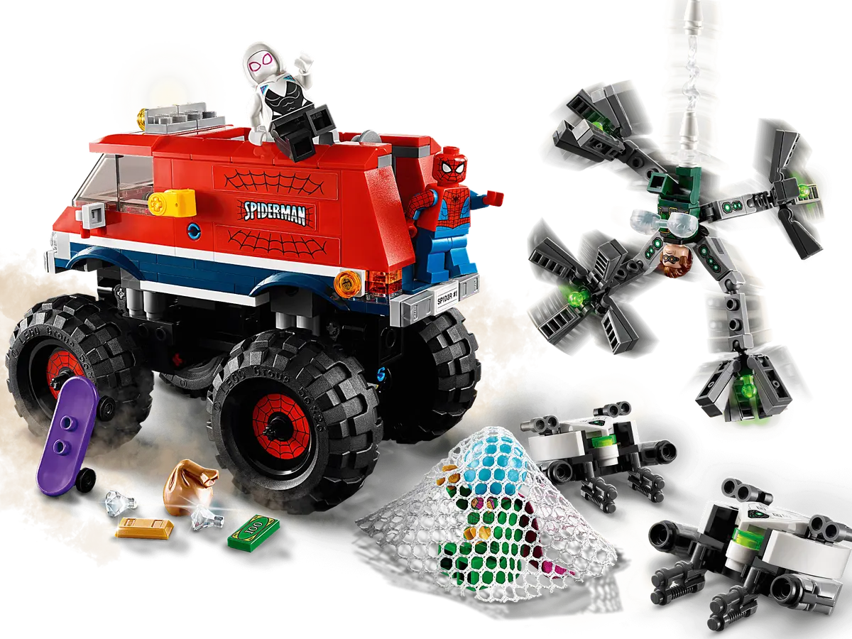 LEGO Marvel Spider-Man 76174 Spider-Man's Monster Truck vs. Mysterio