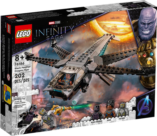 LEGO Marvel The Infinity Saga 76186 Black Panther Dragon Flyer