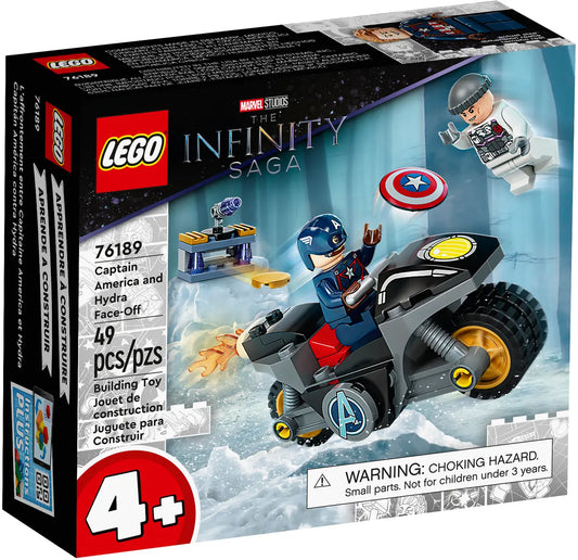 LEGO Marvel Avengers 76189 Captain America and Hydra Face-off