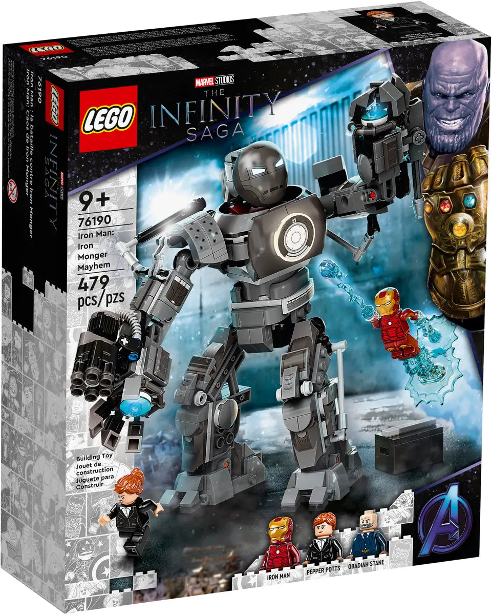 LEGO Marvel Super Heroes 76190 Iron Man: Iron Monger Mayhem