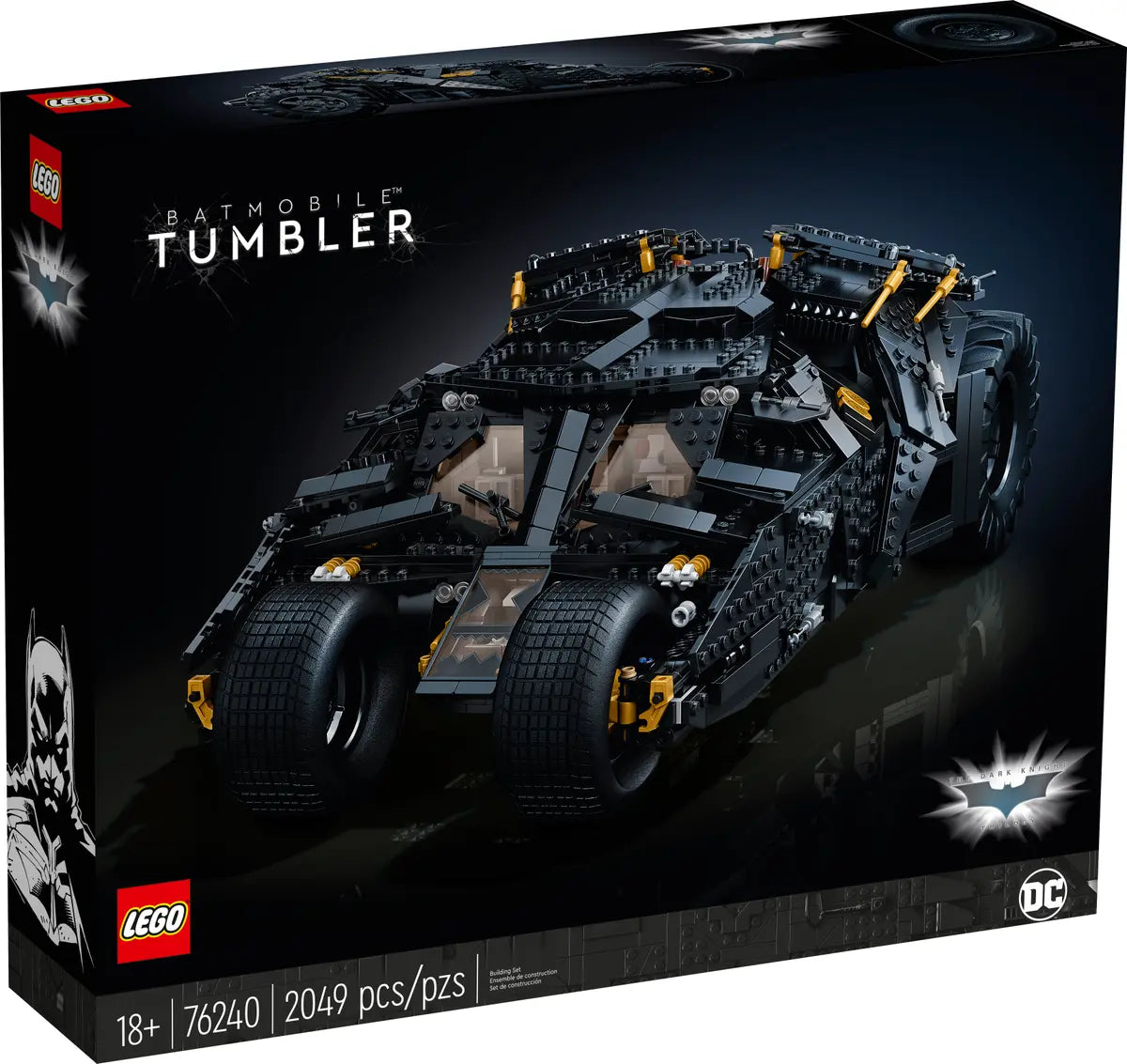 LEGO DC Batman 76240 Batmobile Tumbler Car