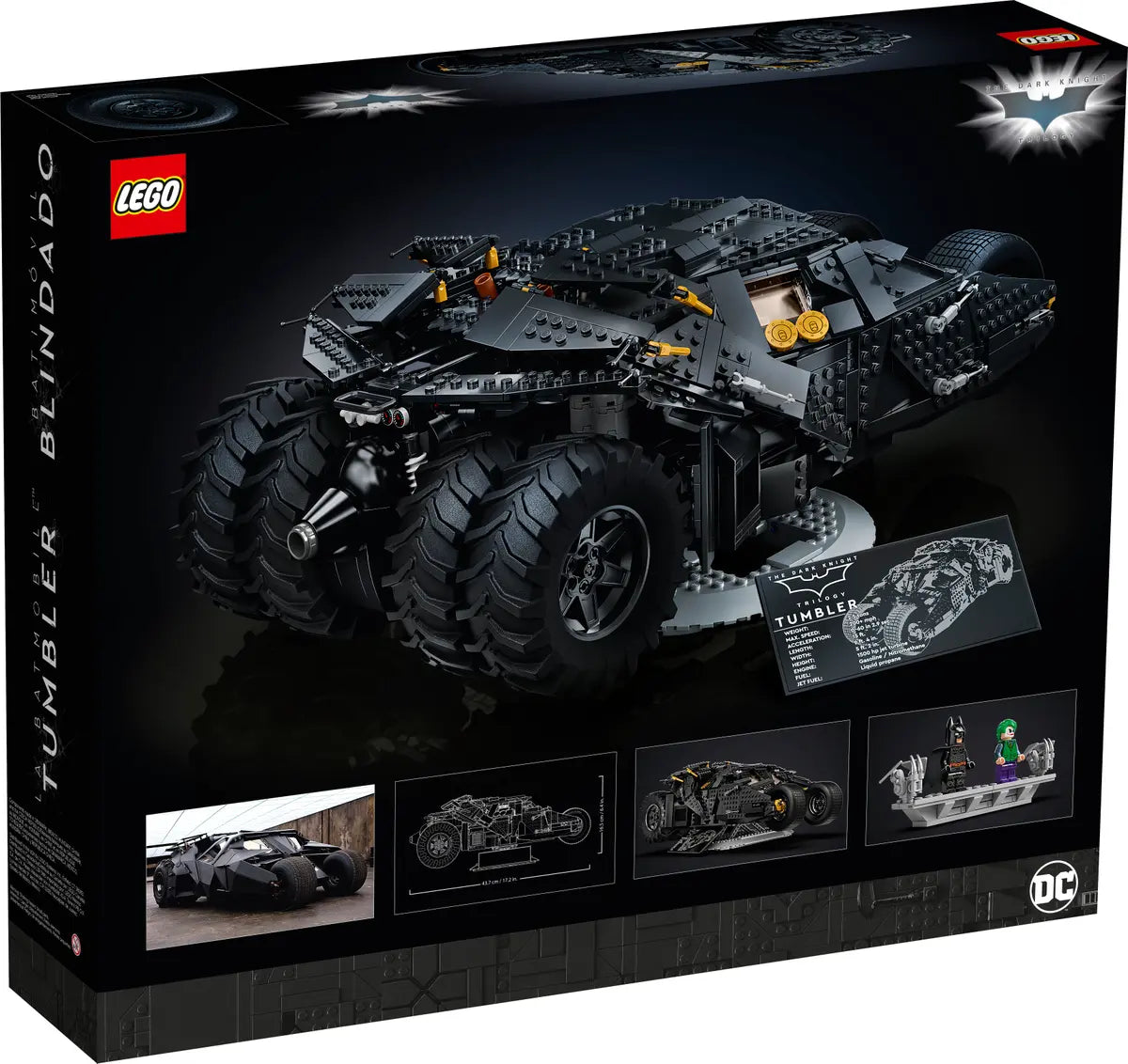 LEGO DC Batman 76240 Batmobile Tumbler Car