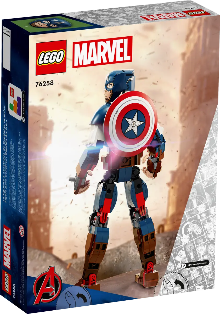 LEGO Marvel 76258 Captain America Construction Figure
