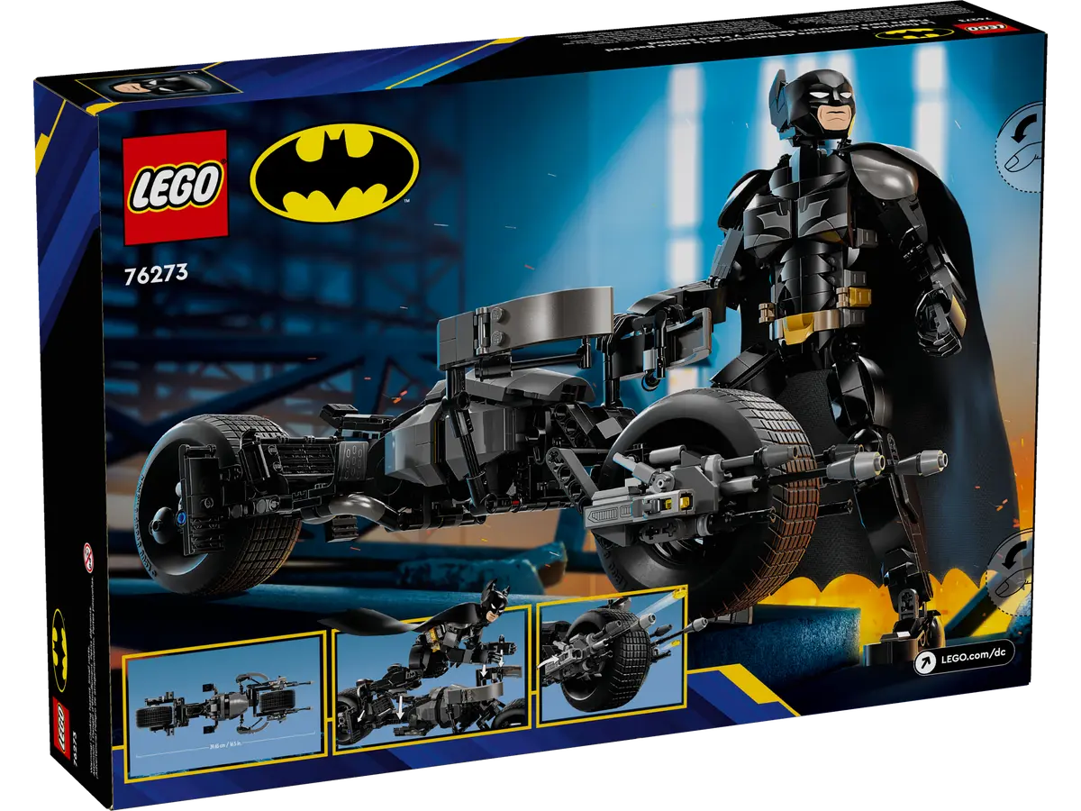 LEGO DC Batman 76273 Batman™ Construction Figure and the Bat-Pod Bike