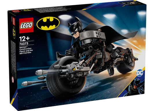 LEGO DC Batman 76273 Batman™ Construction Figure and the Bat-Pod Bike