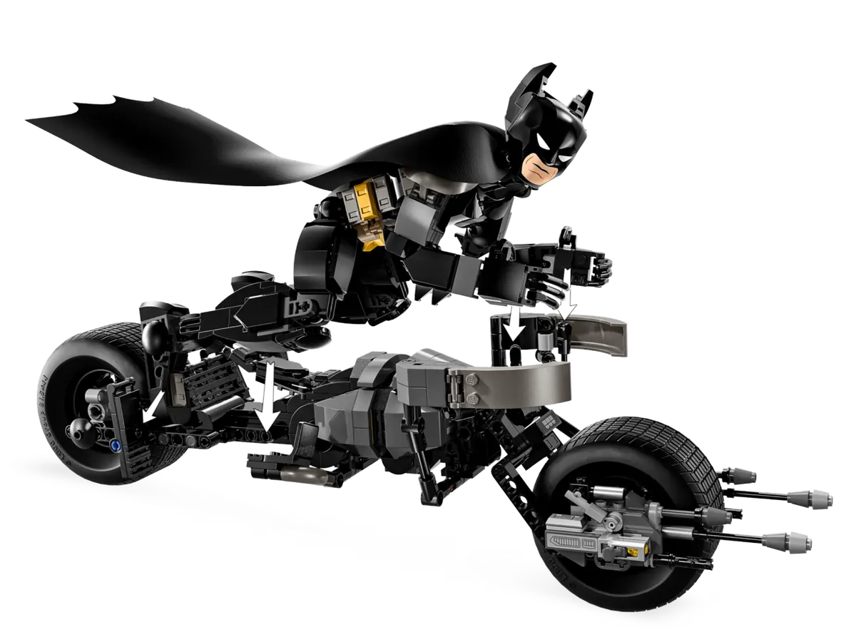 LEGO DC Batman 76273 Batman™ Construction Figure and the Bat-Pod Bike